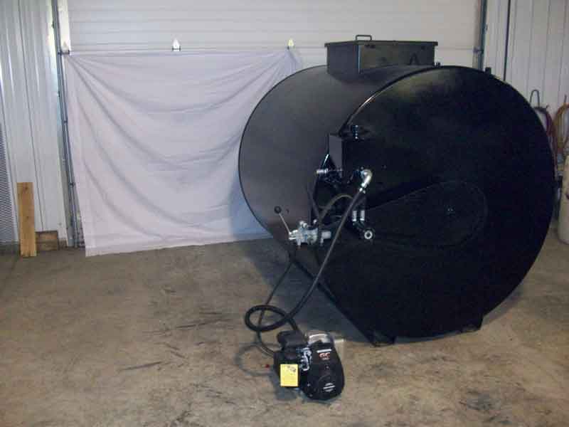 1000 gal tank with 5 hp agitator